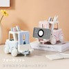 Queen-b Forklift Pen Stand, Smartphone Stand, Cute, Stylish, Children's Desk,