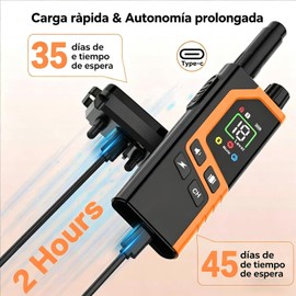 1000m Collar Antiladridos Perro,4 Modos De Entrenamiento