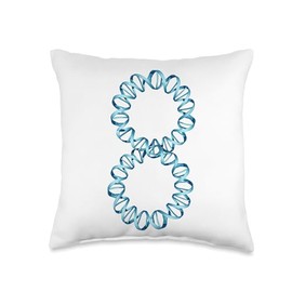 Longevity Anti Aging Genetics Throw Pillow