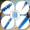 Gueevin 24 Pcs Mechanical Pencil Metal Penpoint Mechanical Pencil Retractable