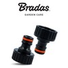 BRADAS® Tap Connector Black Line 1 Inch x 3/4 Inch