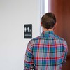 Premier Colors - Unisex Accessible ADA Compliant Restroom Sign -