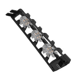 STOBAZA Cooling Fan for Led Air Cooler with USB Efficient Temperature Control for Game Console Easy Installation Performance Console Lifespan