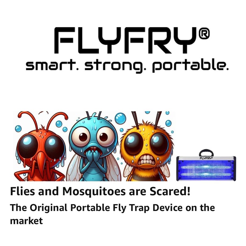 FLYFRY Extra Large Bug Zapper 40w Indoor, Electric Insect Fly