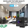 ELP 4K USB Camera with Microphone for Computer and Raspberr