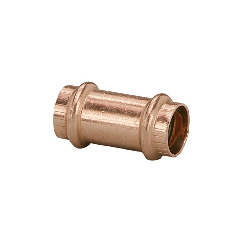 VIEGA 78177 Propress Zero Lead Copper Coupling without Stop 3/4"
