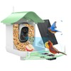 Smart Bird Feeder with Camera, AI Identify Bird Breed,Auto Capture