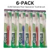 GUM 6-PACK GUM Delicate Post-Surgical Operation Toothbrush, Ultra Gentle Bristles