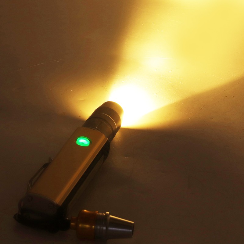 Gemstone Light 3 LED 1 COB USB Charging Aluminium Alloy