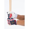 Rawlings Baseball Batting Gloves (Hypergrip) EBG21S04 Navy/Red, Small