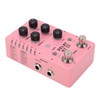 Stereo Delay Effect Electric Guitar Single Effector Support Storage with
