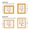 THKRLOF 8x10 Picture Frame with Real Glass, Wooden cute 8