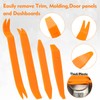 KLTECH 4Pcs Auto Door Clip Panel Trim Removal Tool Kits