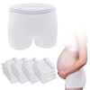 HANSILK Mesh Postpartum Underwear 12 Pack High Waist Reusable Post