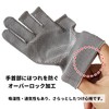 TUISKU 3-Finger Work Gloves, Anti-Slip, Set of 12, Work Gloves,