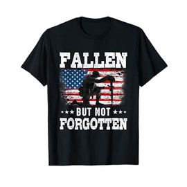 Memorial Day Fallen But Not Forgotten American Flag T-Shirt