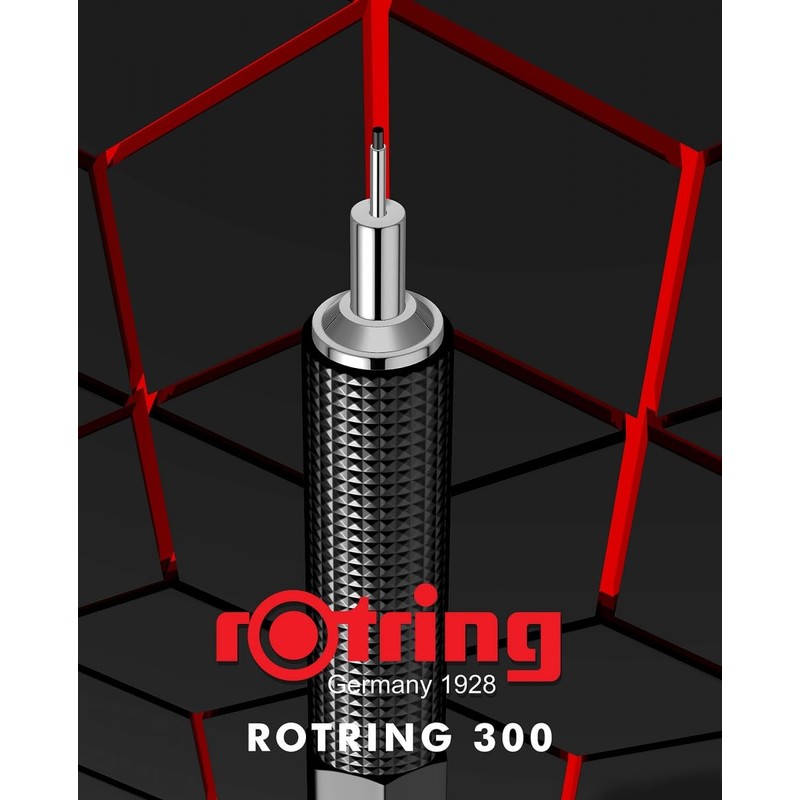 Rotring 300 Mechanical Pencil 0.7mm - Black Barrel