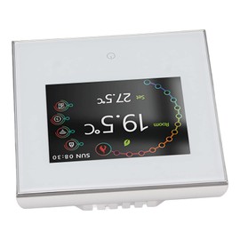 WiFi Thermostat, LCD Smart Thermostat Touch Screen 95-240V for Home