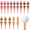 15Pcs Golf Tees, Plastic Ladies Golf Tees 3.15" Funny Golf
