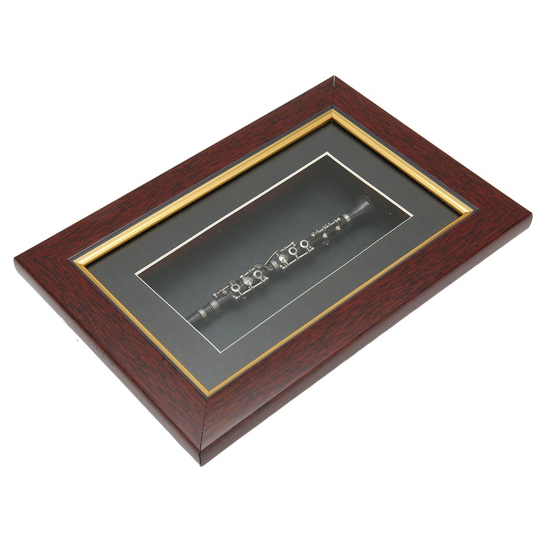 Miniature Flute Exquisite Color Photo Frame Packed Elegant Durable Mini