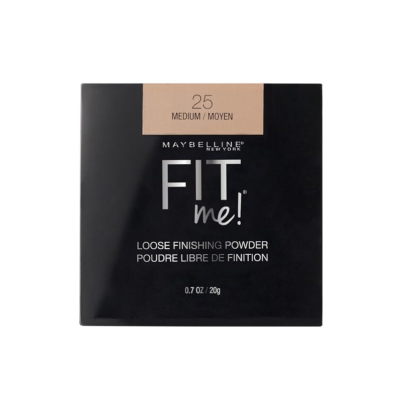 Maybelline Polvo de Maquillaje Fit Me Loose Powder, Tono Medium,