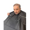 MOZZARO Waterproof, Non-Stick Hair and Beard Bib with Suction Cups,