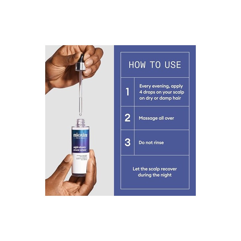 Nioxin Diamax - Tratamiento para engrosar el cabello, plenitud instantánea