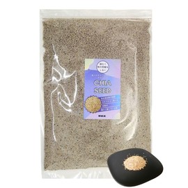 Hanamiraku Chia Seeds, White, 14.1 oz (400 g), No Food Additives, Super Food, Heat Sterilized, Made in Japan, Selected in Japan, Omega 3 (400g, White Chia Seeds)