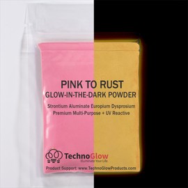 Pink Glow in the Dark & UV Powder (0.5 OZ)