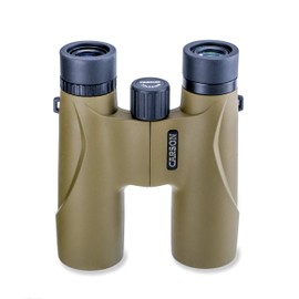 Carson Stinger 12x32mm Compact and Lightweight Binoculars (HW-232), Olive Green