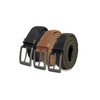 Redbridge Elastic Braided Belt Set of 3 with Metal Clasp