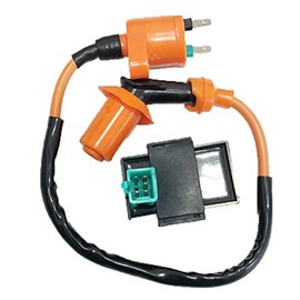 CDI Box with Ignition Coil for Honda Aero 50 Elite 50 80 Spree 50 Replacement Pars