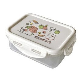 T-World IL-711 Storage Container, Snoopy Antibacterial Keeping Case, 11.8 fl oz (340 ml), Made in Japan, White
