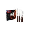 Tramontina 22299/011 Steak Cutlery Set 14 Pieces with Natural Wood