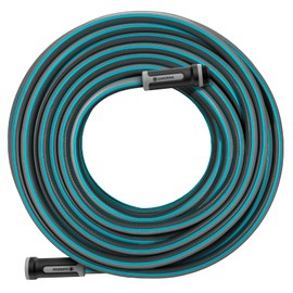 GARDENA 20532 | 75' Foot 5/8" Heavy-Duty Hose | Heavy-Duty 5-Ply Design, Includes US Hose Threads, European Made, Kink-Resistant