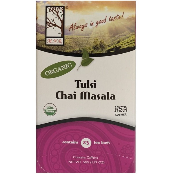 Always In Good Taste Tulsi Tea Chai Masala 25 Tea Bags