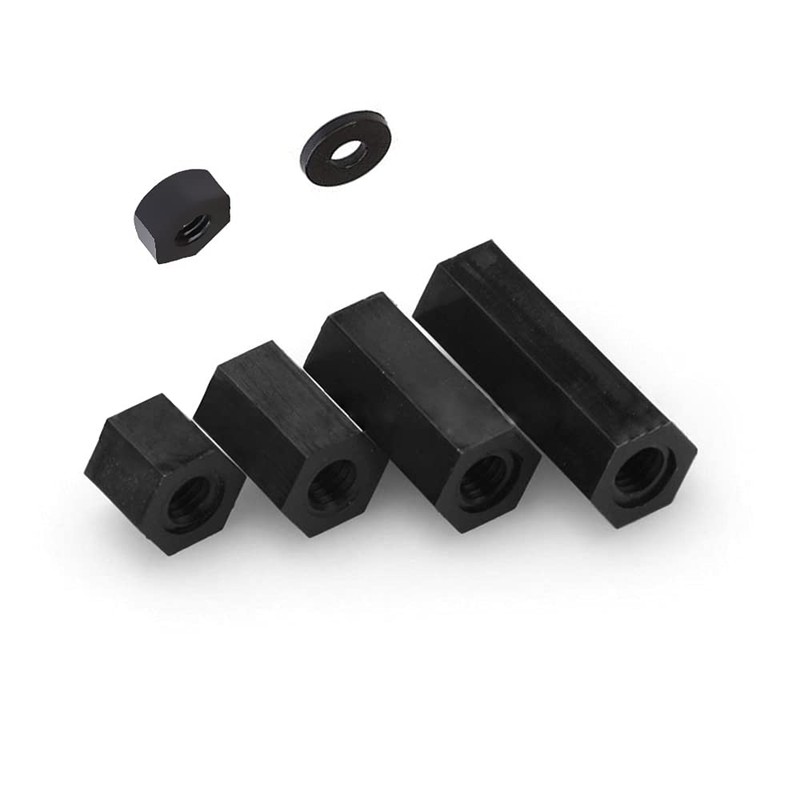 M3 Nylon Screw Nut 320 Piece Set Hex Spacer Screw
