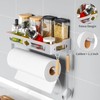 Paper Towel Holder Wall Mount, MAYZOLOP Easy One-Hand Tear Design