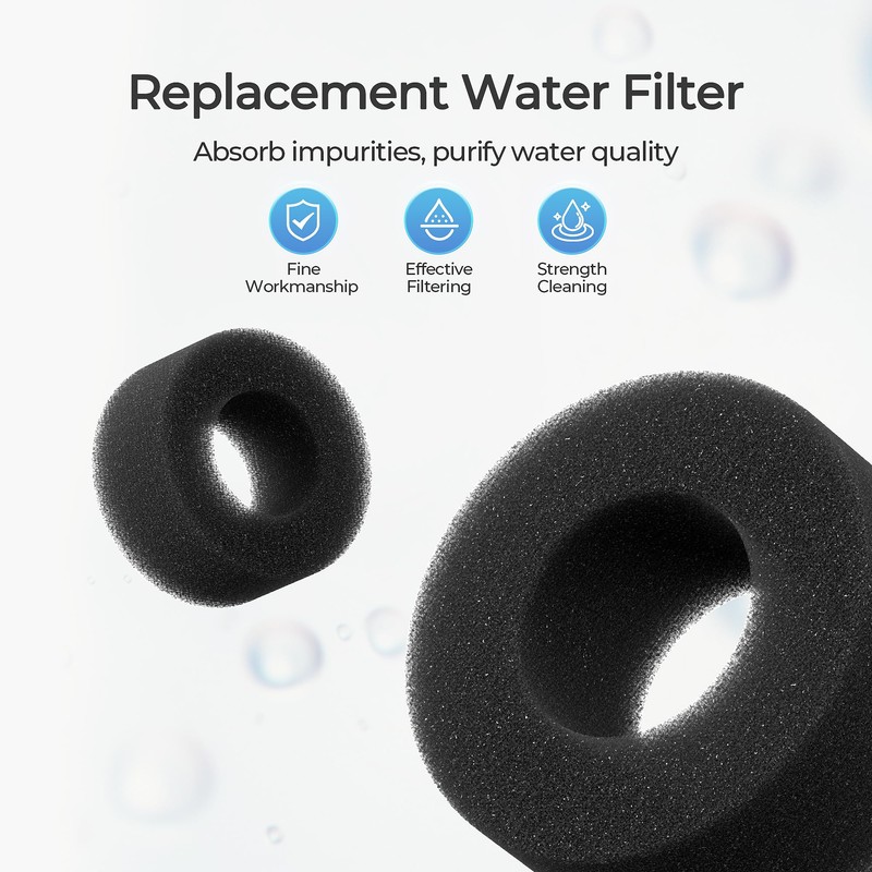 CHIVALZ Humidifier Replacement Filters 10 Pack + Aroma Pads 10