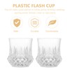Uonlytech LED Drinking Cups, Pineapple Shaped Flash Light Cups, Plastic