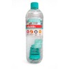Botella de Agua con Infusor, Transparente, Tapa Verde, 950 ml