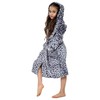A2Z 4 Kids Soft Leopard Print Bathrobe Dressing Gown Nightwear