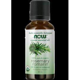 Now Essential Oils Rosemary Oil (Organic) - 30ml