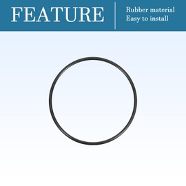 QUARKZMAN Nitrile Rubber O-Rings Rubber Seal 85 mm x 78.8 mm x 3.1 mm for Tap Plumbers Repair Seal Connection, Black Pack of 10