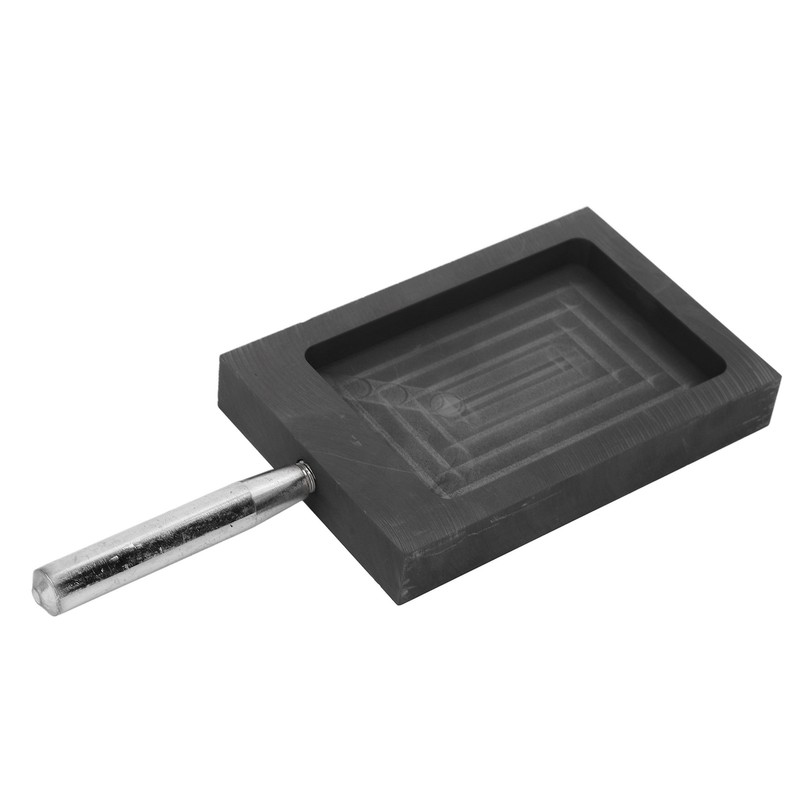 Graphite Casting Mold Metal Ingot Mold Crucible with Handle for