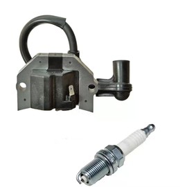 PARTSRUN 21171-0745 Bobina de encendido con bujía L7TC para Kawasaki FH601V FH641V FH661V FH680V FH721V ZF135-HHS