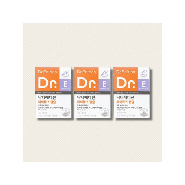 Dr. Femipure Capsules 3 boxes, 3 months supply / 닥터 페미퓨어 캡슐 3박스 3개월분