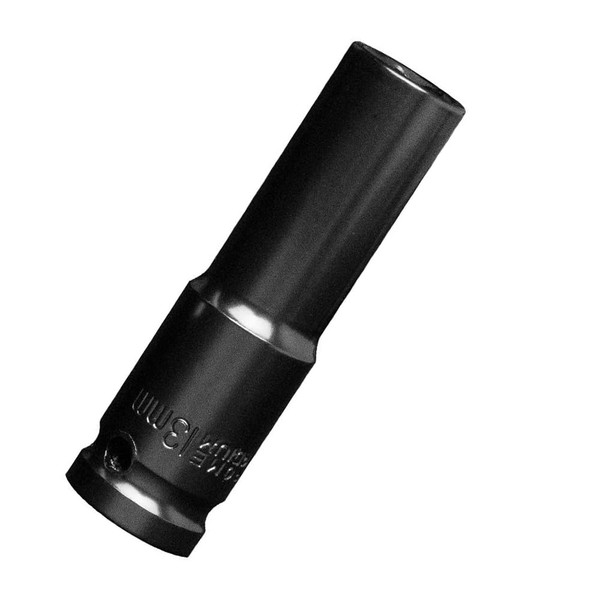 13MM Impact Socket 1/2 Inch Drive, Deep 6-Point Wheel Nut