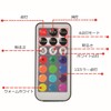TopYart LED Submersible Light, Underwater Light, Waterproof, Remote Control, Multicolor,