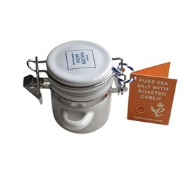 Halen Môn Roasted Garlic Sea Salt in Mini Kilner Jar, 15g